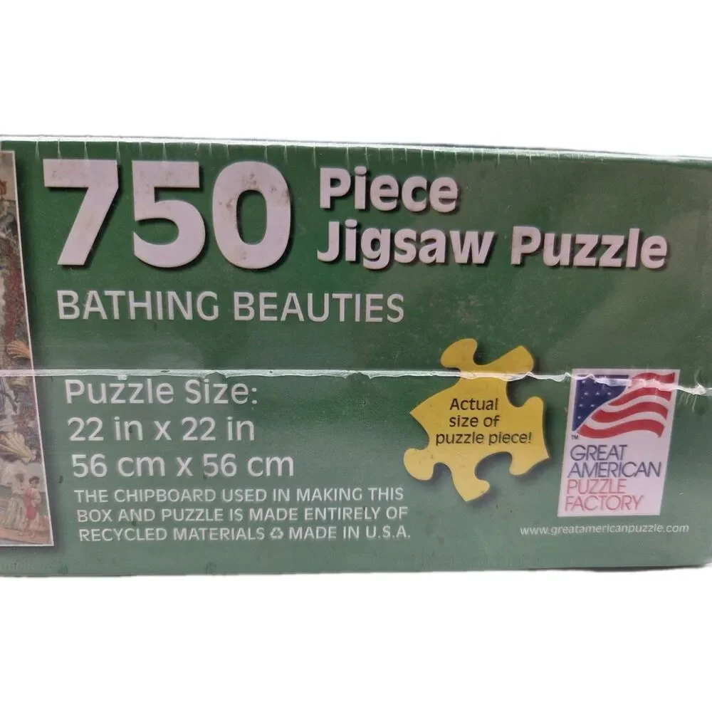 Great American Puzzle Factory Bathing Beauties 750 Pieces New Sealed